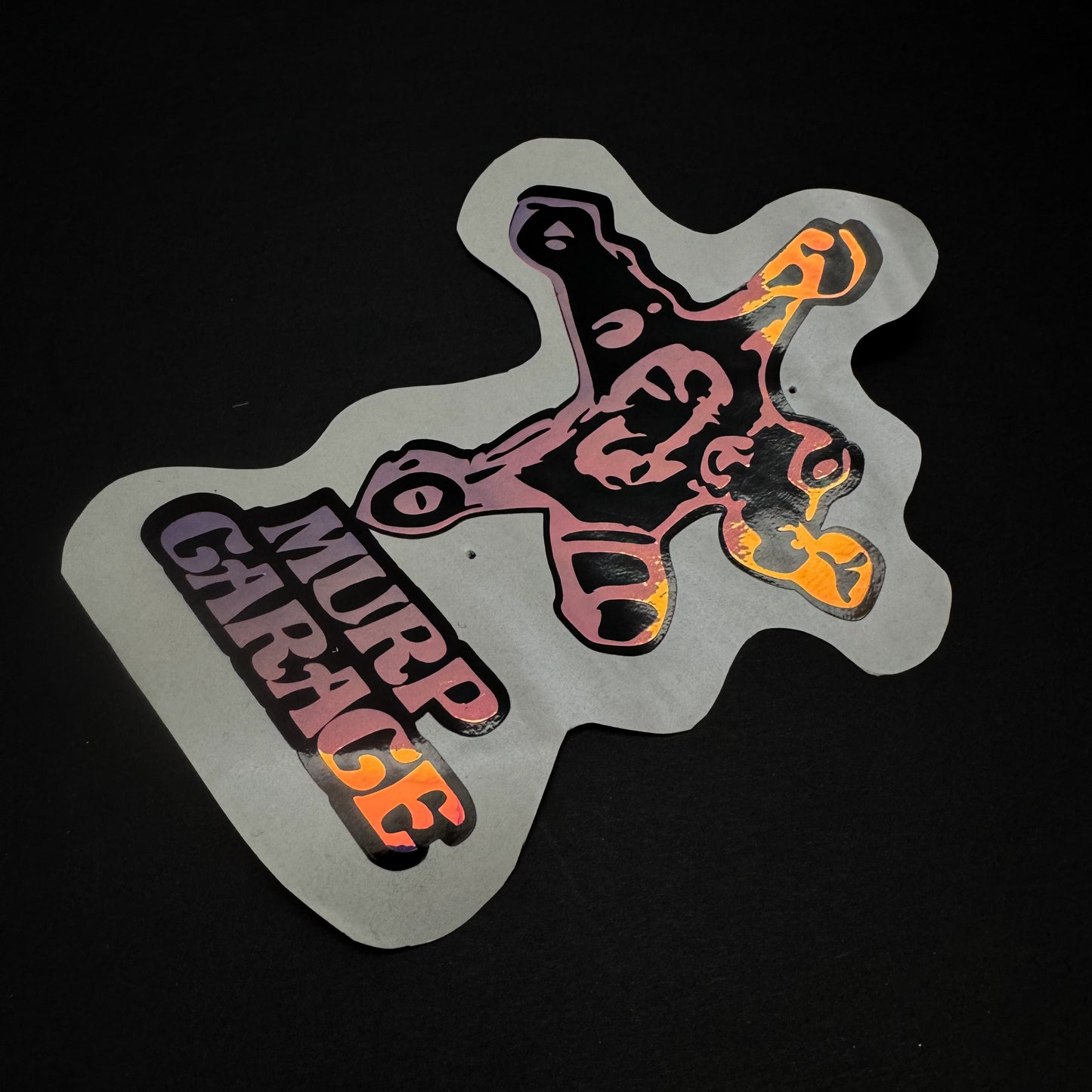 Murp Garage Knuckle Sticker