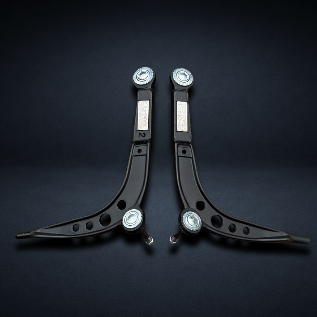 Premium Extended E36 Lower Control Arms 1”, 2" or 3”