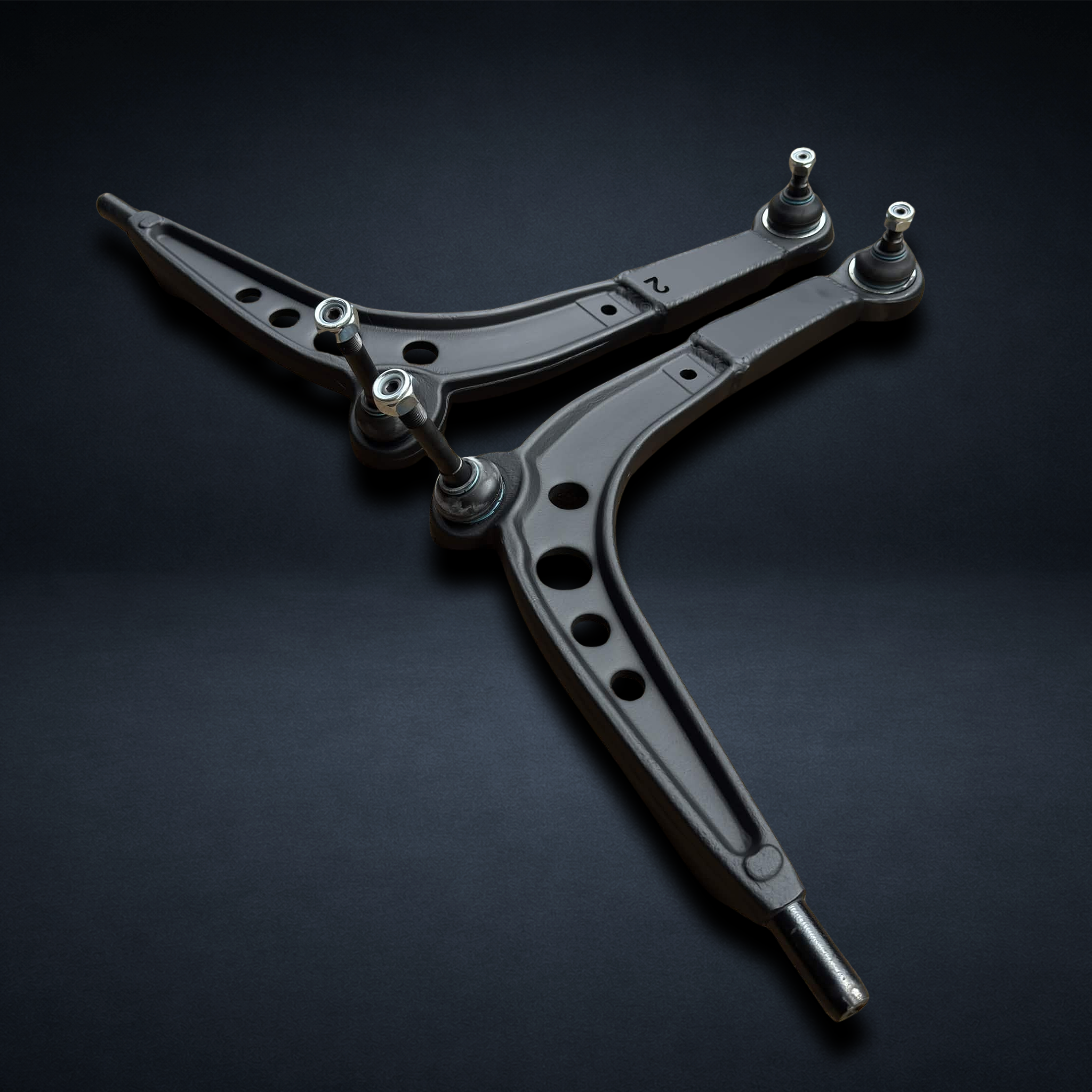 Premium Extended E36 Lower Control Arms 1”, 2" or 3”